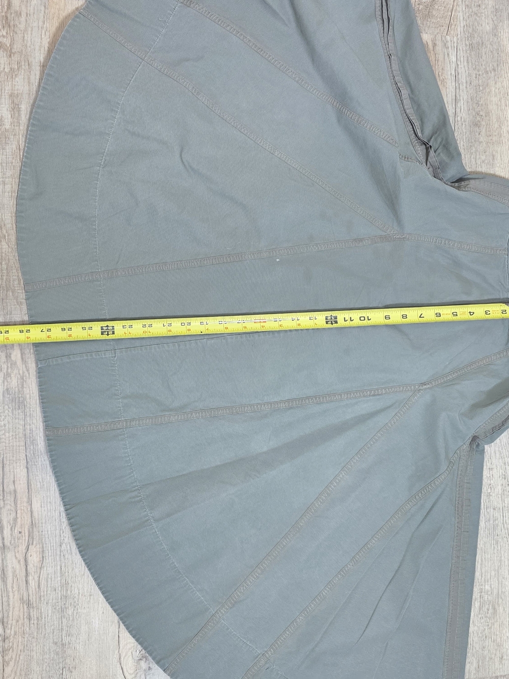 3.1 Phillip Lim Olive Green Midi Skirt - Picture 11 of 12